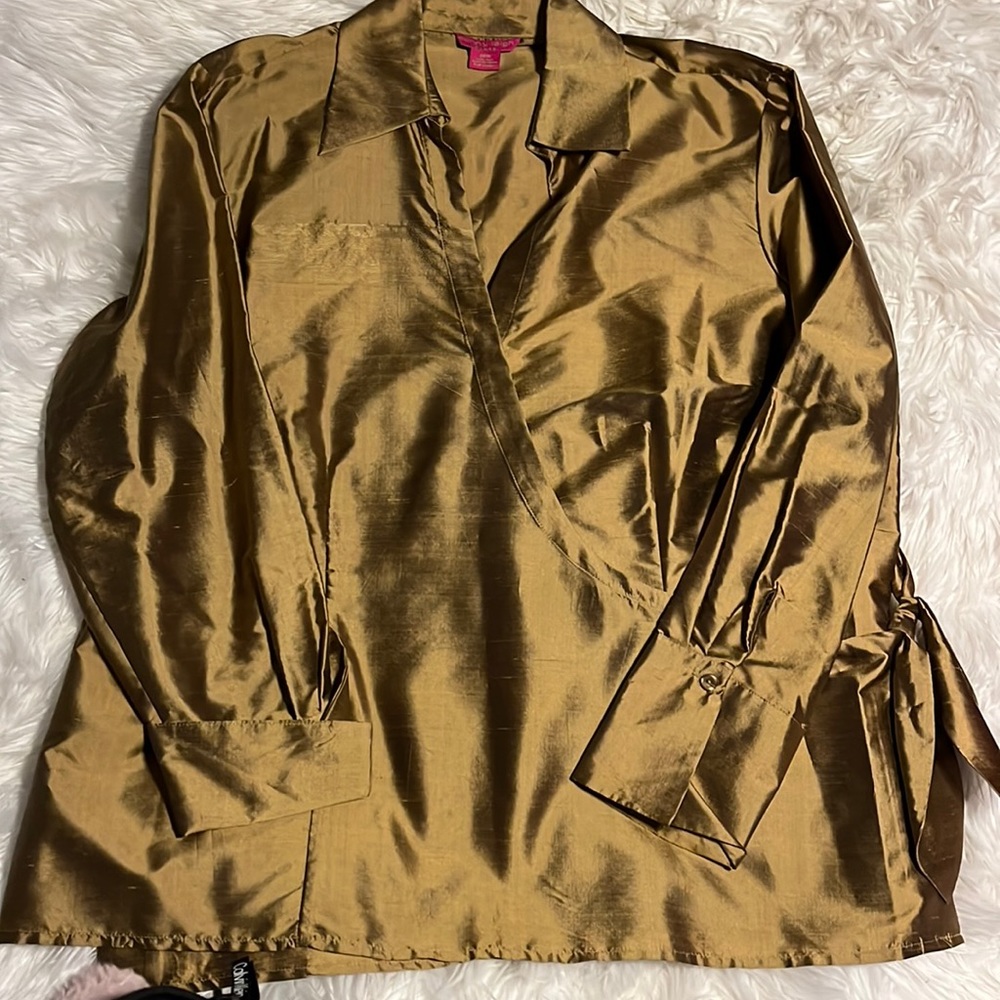 Sunny Leigh Silk Blouse